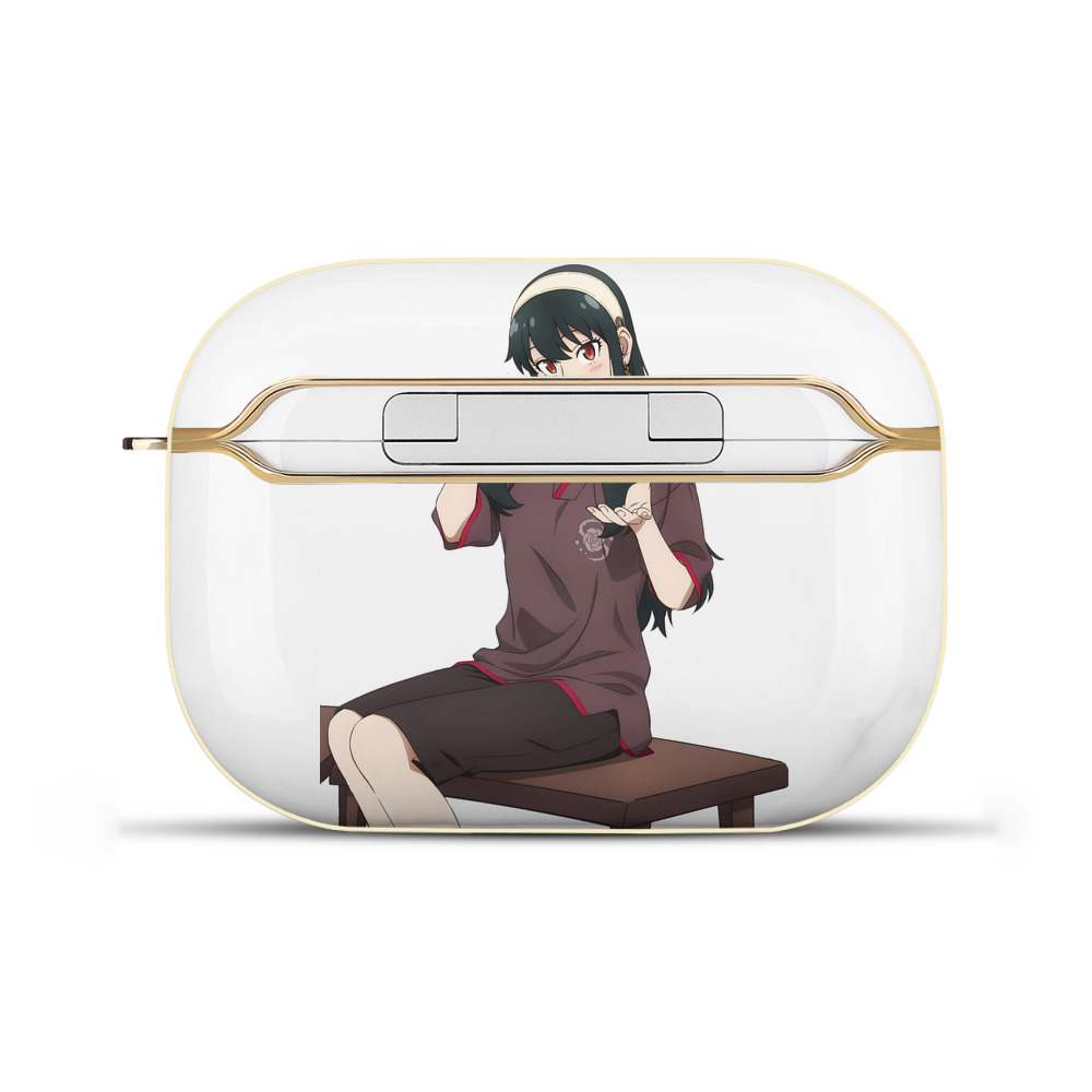 （画像用） SPY×FAMILY间谍家家酒 【AirPods Pro用】ハードシェル保護ケース｜耐衝撃・防指紋・カラビナ付き商品仕様