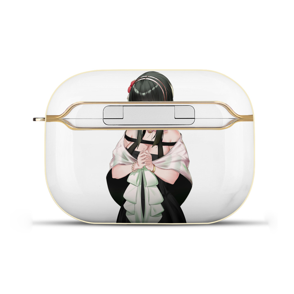 （画像用） SPY×FAMILY间谍家家酒 【AirPods Pro用】ハードシェル保護ケース｜耐衝撃・防指紋・カラビナ付き商品仕様