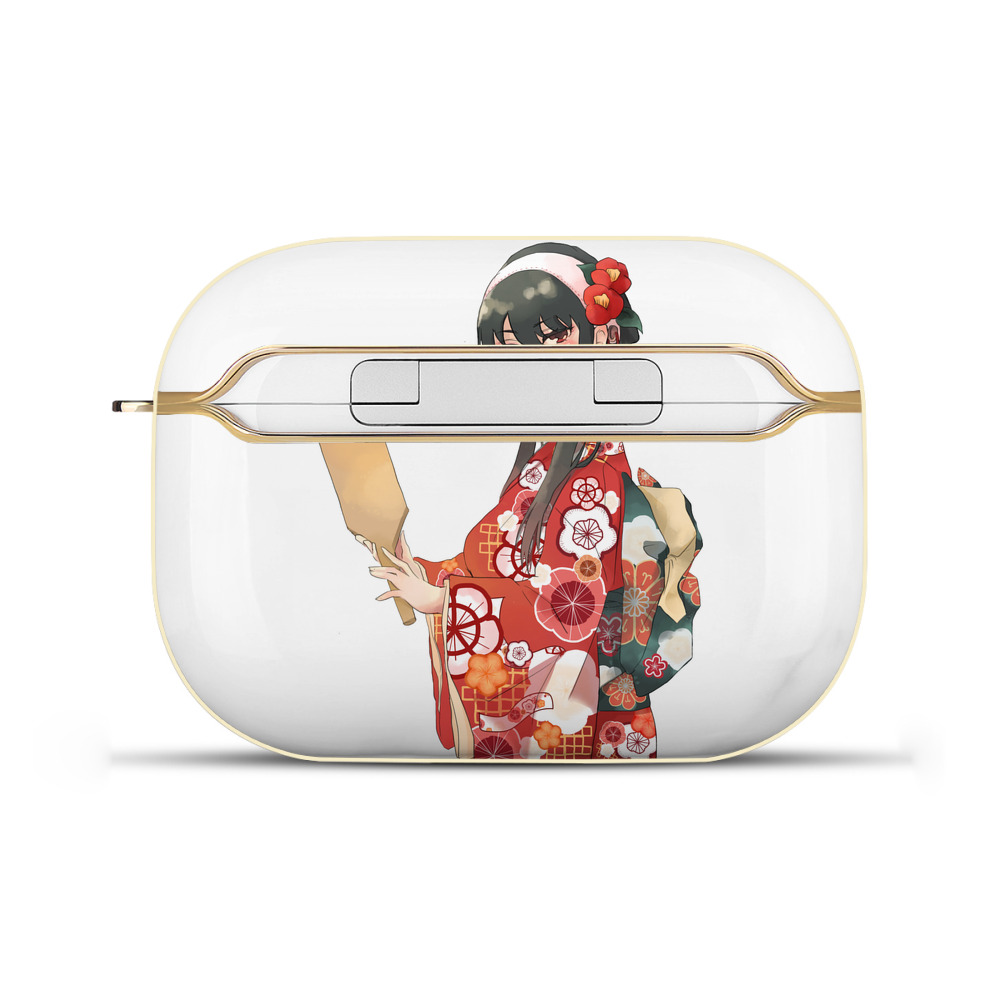 （画像用） SPY×FAMILY间谍家家酒 【AirPods Pro用】ハードシェル保護ケース｜耐衝撃・防指紋・カラビナ付き商品仕様