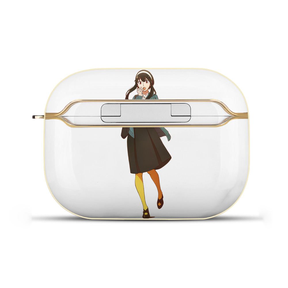 （画像用） SPY×FAMILY间谍家家酒 【AirPods Pro用】ハードシェル保護ケース｜耐衝撃・防指紋・カラビナ付き商品仕様