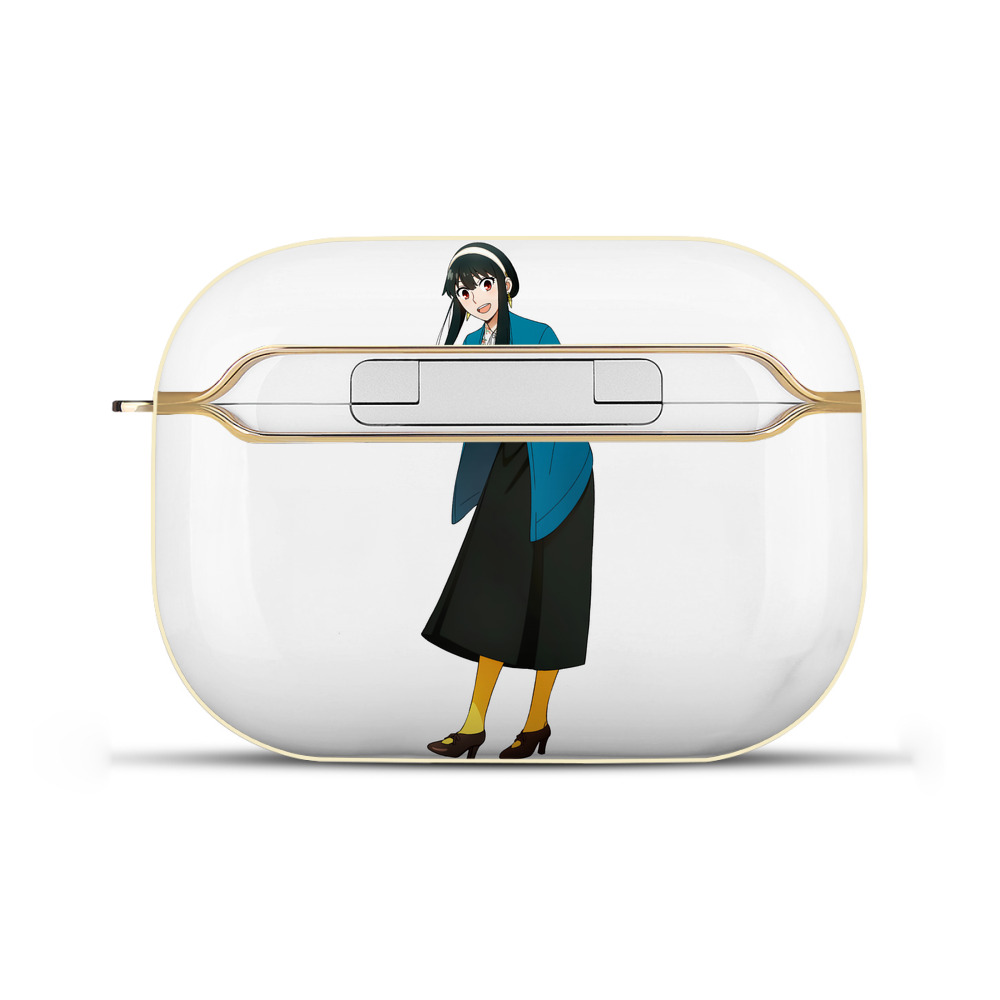 （画像用） SPY×FAMILY间谍家家酒 【AirPods Pro用】ハードシェル保護ケース｜耐衝撃・防指紋・カラビナ付き商品仕様