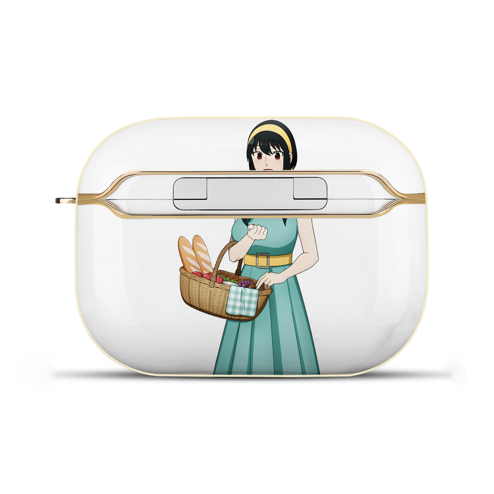 （画像用） SPY×FAMILY间谍家家酒 【AirPods Pro用】ハードシェル保護ケース｜耐衝撃・防指紋・カラビナ付き商品仕様