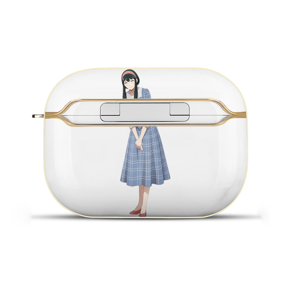 （画像用） SPY×FAMILY间谍家家酒 【AirPods Pro用】ハードシェル保護ケース｜耐衝撃・防指紋・カラビナ付き商品仕様