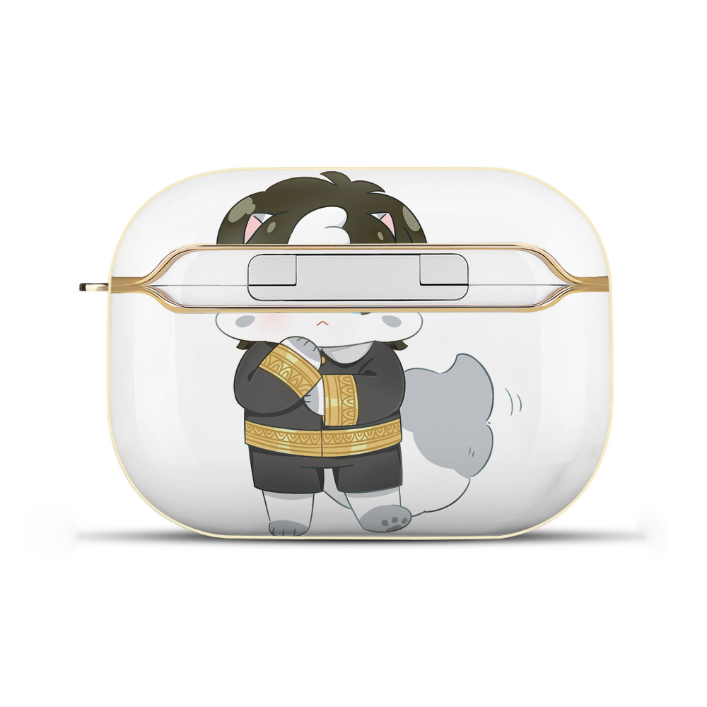 （画像用） SPY×FAMILY间谍家家酒 【AirPods Pro用】ハードシェル保護ケース｜耐衝撃・防指紋・カラビナ付き商品仕様