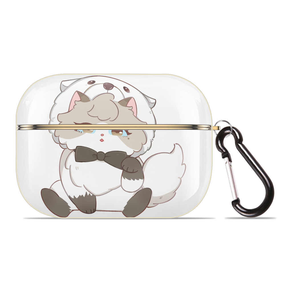 （画像用） SPY×FAMILY间谍家家酒 【AirPods Pro用】ハードシェル保護ケース｜耐衝撃・防指紋・カラビナ付き商品仕様