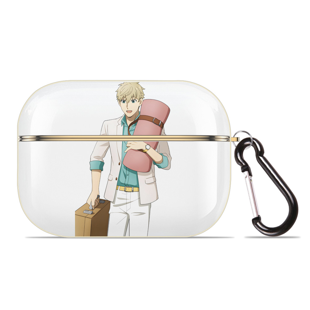 （画像用） SPY×FAMILY间谍家家酒 【AirPods Pro用】ハードシェル保護ケース｜耐衝撃・防指紋・カラビナ付き商品仕様