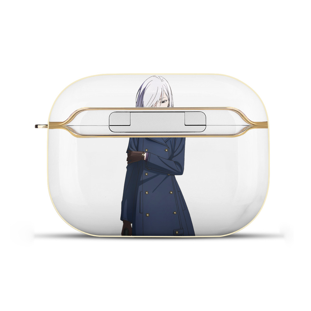 （画像用） SPY×FAMILY间谍家家酒 【AirPods Pro用】ハードシェル保護ケース｜耐衝撃・防指紋・カラビナ付き商品仕様