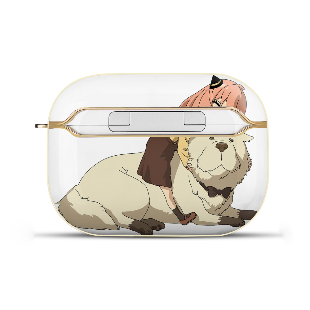 （画像用） SPY×FAMILY间谍家家酒 【AirPods Pro用】ハードシェル保護ケース｜耐衝撃・防指紋・カラビナ付き商品仕様