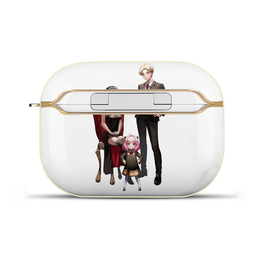 （画像用） SPY×FAMILY间谍家家酒 【AirPods Pro用】ハードシェル保護ケース｜耐衝撃・防指紋・カラビナ付き商品仕様