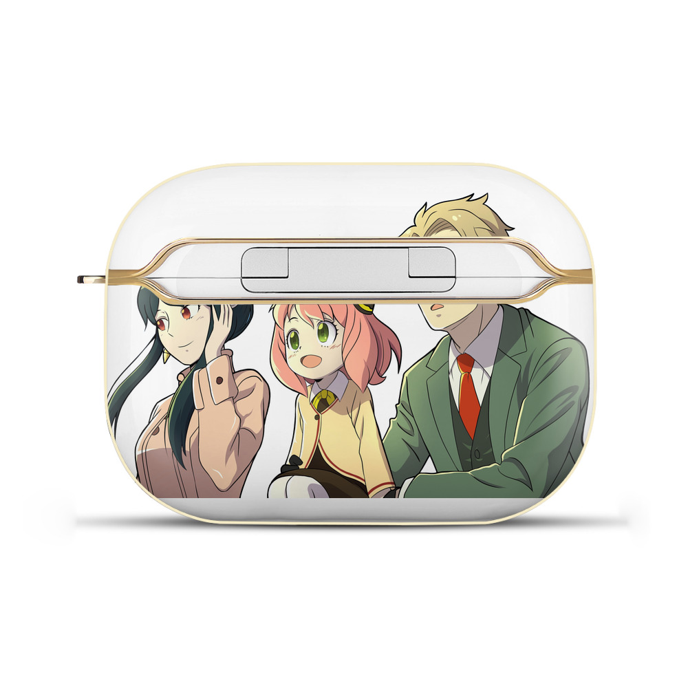 （画像用） SPY×FAMILY间谍家家酒 【AirPods Pro用】ハードシェル保護ケース｜耐衝撃・防指紋・カラビナ付き商品仕様