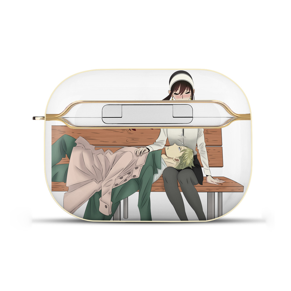 （画像用） SPY×FAMILY间谍家家酒 【AirPods Pro用】ハードシェル保護ケース｜耐衝撃・防指紋・カラビナ付き商品仕様
