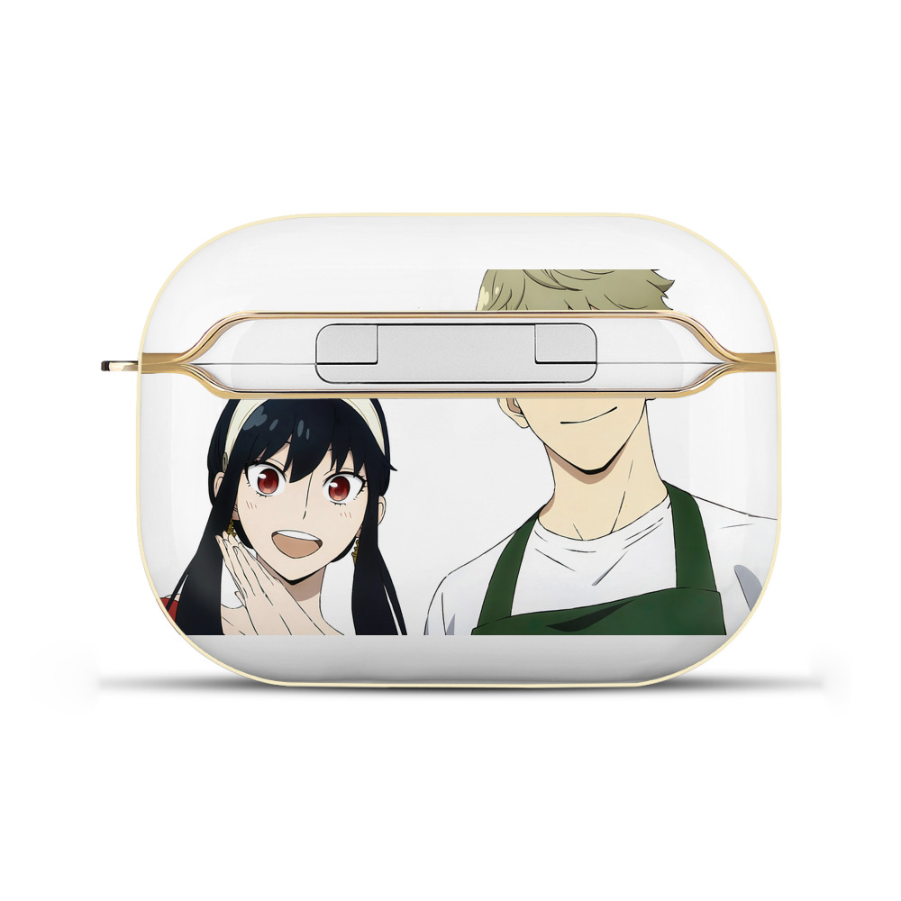 （画像用） SPY×FAMILY间谍家家酒 【AirPods Pro用】ハードシェル保護ケース｜耐衝撃・防指紋・カラビナ付き商品仕様