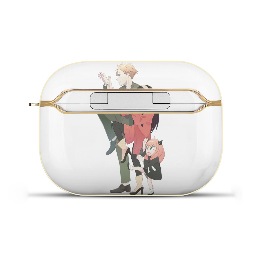 （画像用） SPY×FAMILY间谍家家酒 【AirPods Pro用】ハードシェル保護ケース｜耐衝撃・防指紋・カラビナ付き商品仕様