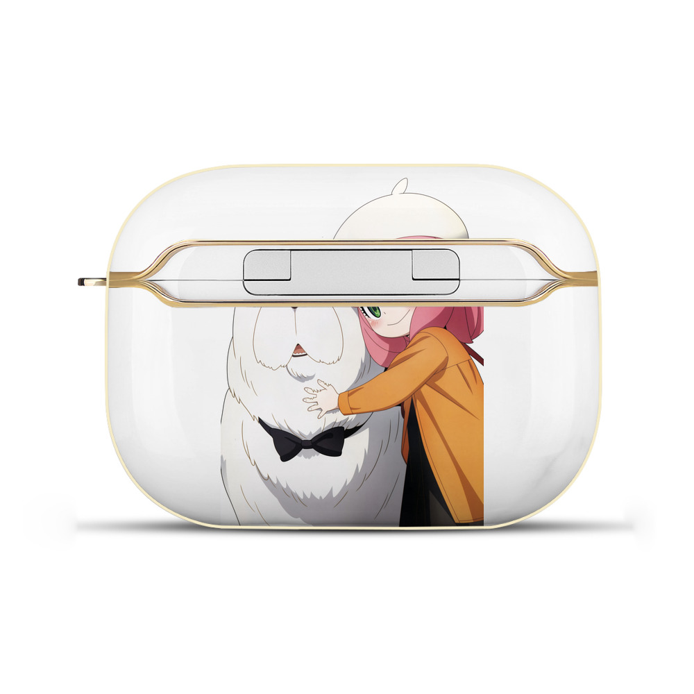 （画像用） SPY×FAMILY间谍家家酒 【AirPods Pro用】ハードシェル保護ケース｜耐衝撃・防指紋・カラビナ付き商品仕様