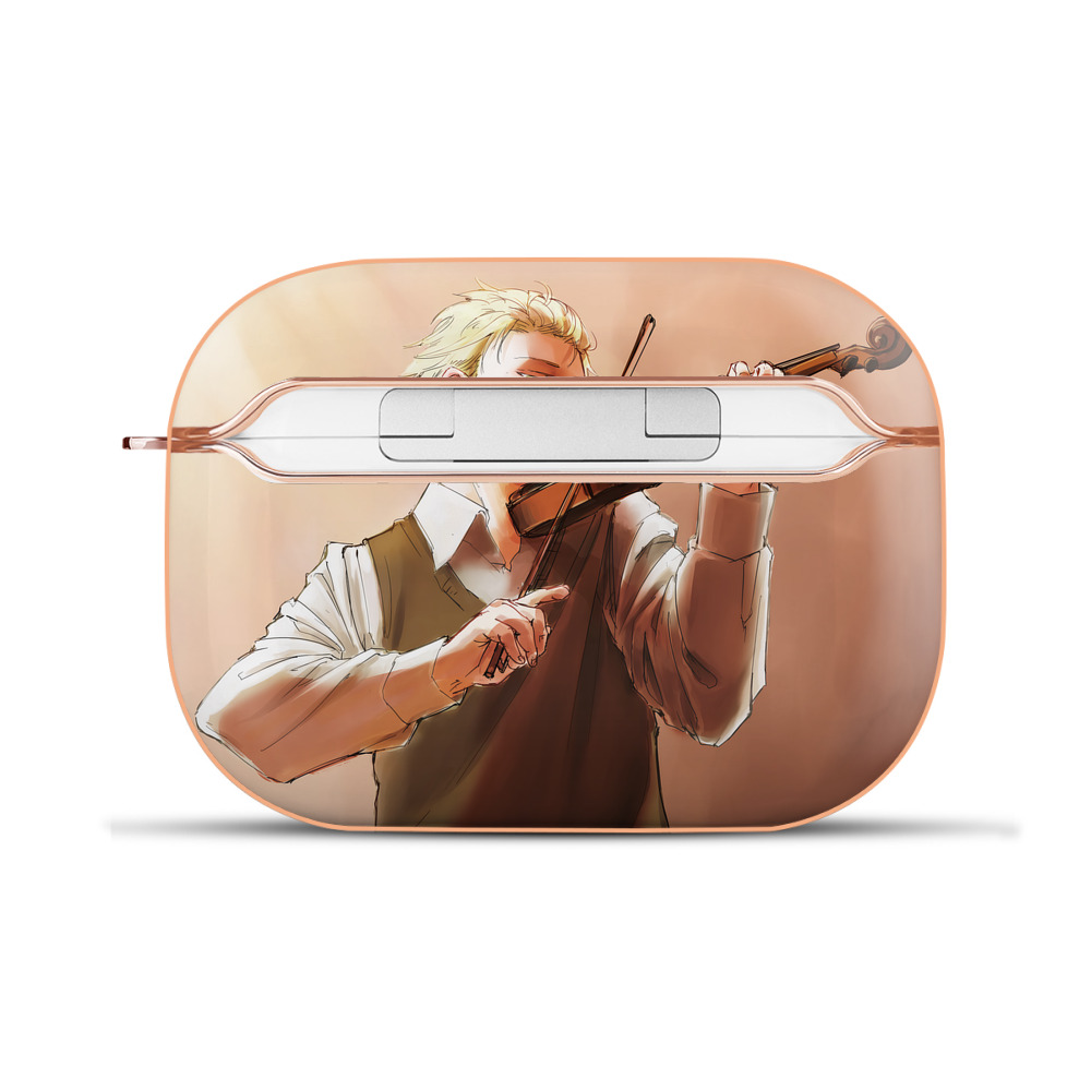 （画像用） SPY×FAMILY间谍家家酒 【AirPods Pro用】ハードシェル保護ケース｜耐衝撃・防指紋・カラビナ付き商品仕様