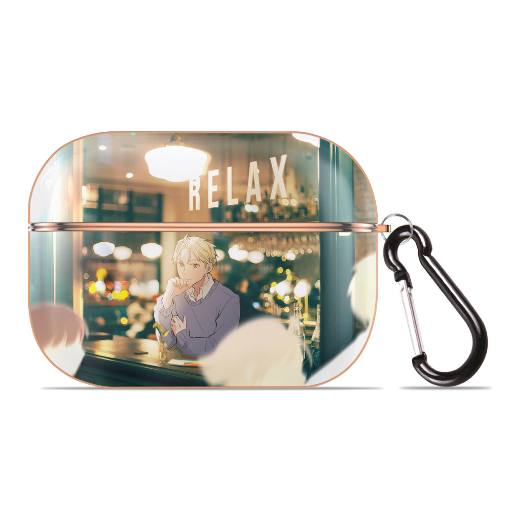 （画像用） SPY×FAMILY间谍家家酒 【AirPods Pro用】ハードシェル保護ケース｜耐衝撃・防指紋・カラビナ付き商品仕様