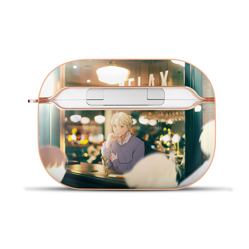 （画像用） SPY×FAMILY间谍家家酒 【AirPods Pro用】ハードシェル保護ケース｜耐衝撃・防指紋・カラビナ付き商品仕様