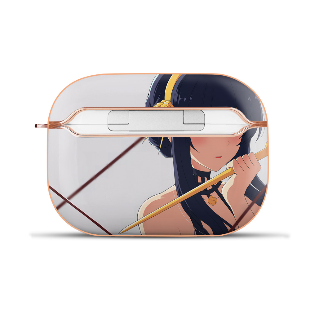 （画像用） SPY×FAMILY间谍家家酒 【AirPods Pro用】ハードシェル保護ケース｜耐衝撃・防指紋・カラビナ付き商品仕様