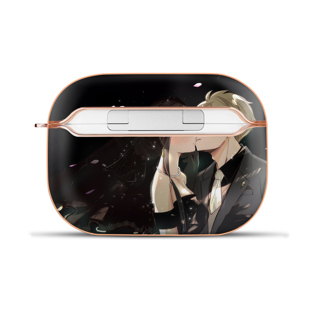（画像用） SPY×FAMILY间谍家家酒 【AirPods Pro用】ハードシェル保護ケース｜耐衝撃・防指紋・カラビナ付き商品仕様