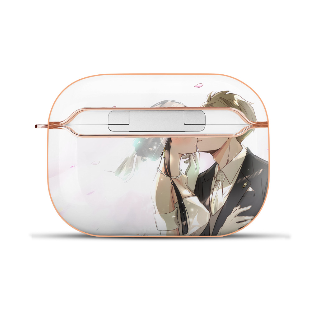 （画像用） SPY×FAMILY间谍家家酒 【AirPods Pro用】ハードシェル保護ケース｜耐衝撃・防指紋・カラビナ付き商品仕様