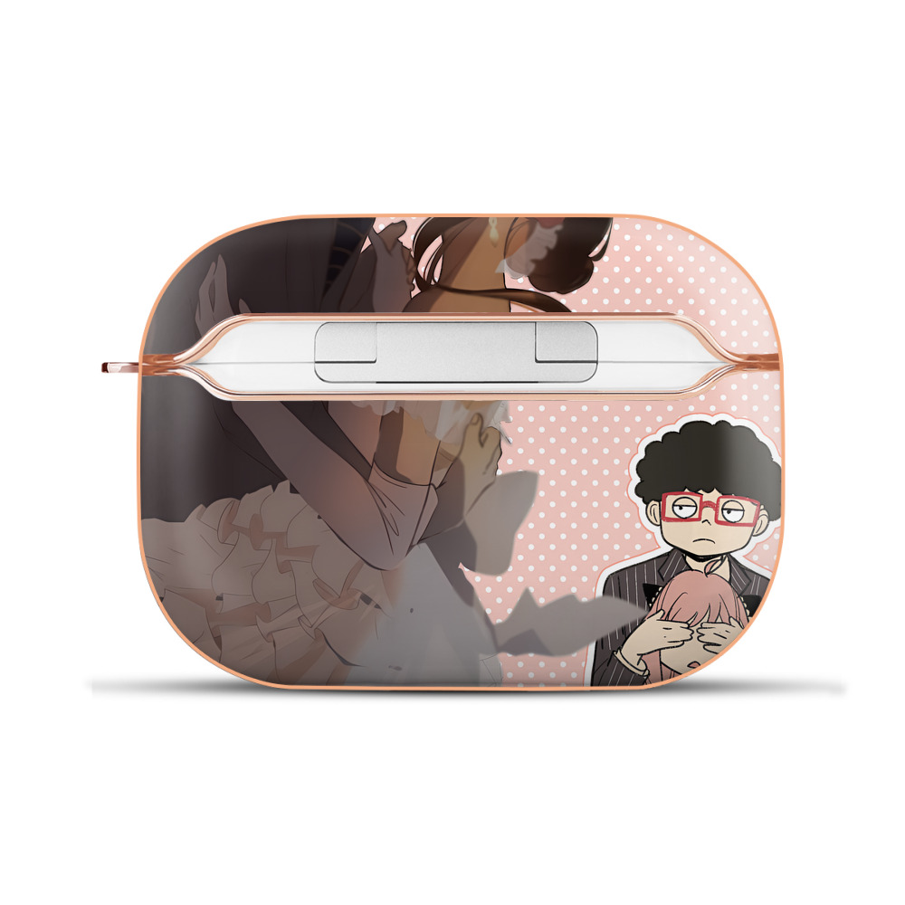 （画像用） SPY×FAMILY间谍家家酒 【AirPods Pro用】ハードシェル保護ケース｜耐衝撃・防指紋・カラビナ付き商品仕様
