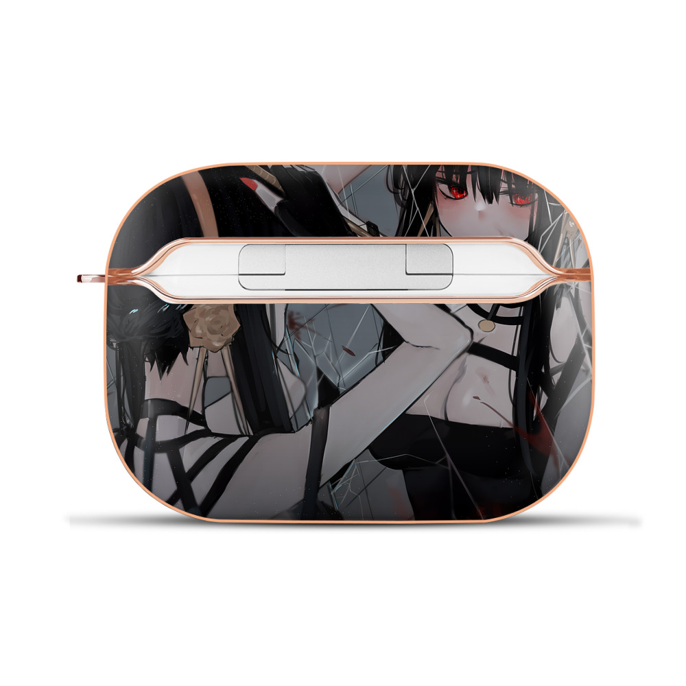 （画像用） SPY×FAMILY间谍家家酒 【AirPods Pro用】ハードシェル保護ケース｜耐衝撃・防指紋・カラビナ付き商品仕様