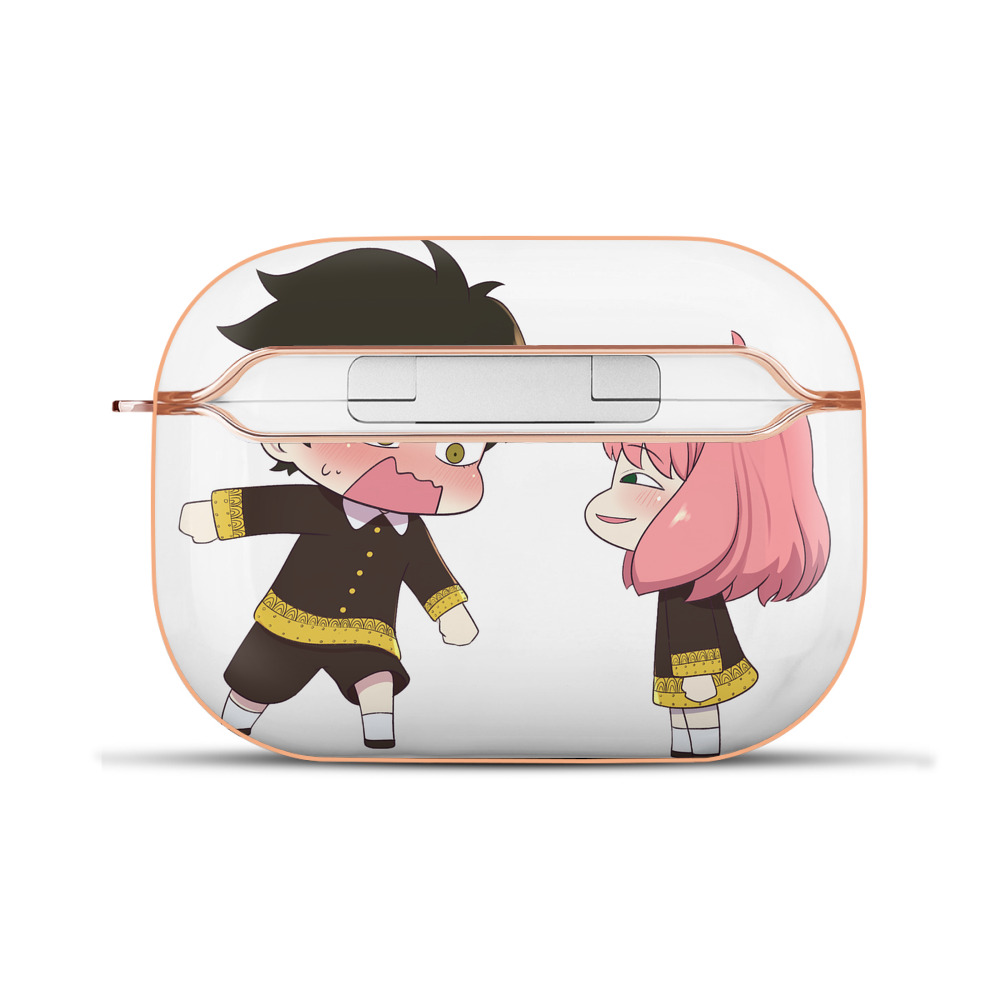 （画像用） SPY×FAMILY间谍家家酒 【AirPods Pro用】ハードシェル保護ケース｜耐衝撃・防指紋・カラビナ付き商品仕様