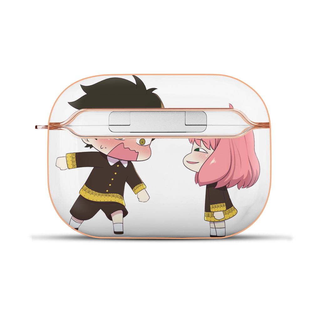 （画像用） SPY×FAMILY间谍家家酒 【AirPods Pro用】ハードシェル保護ケース｜耐衝撃・防指紋・カラビナ付き商品仕様