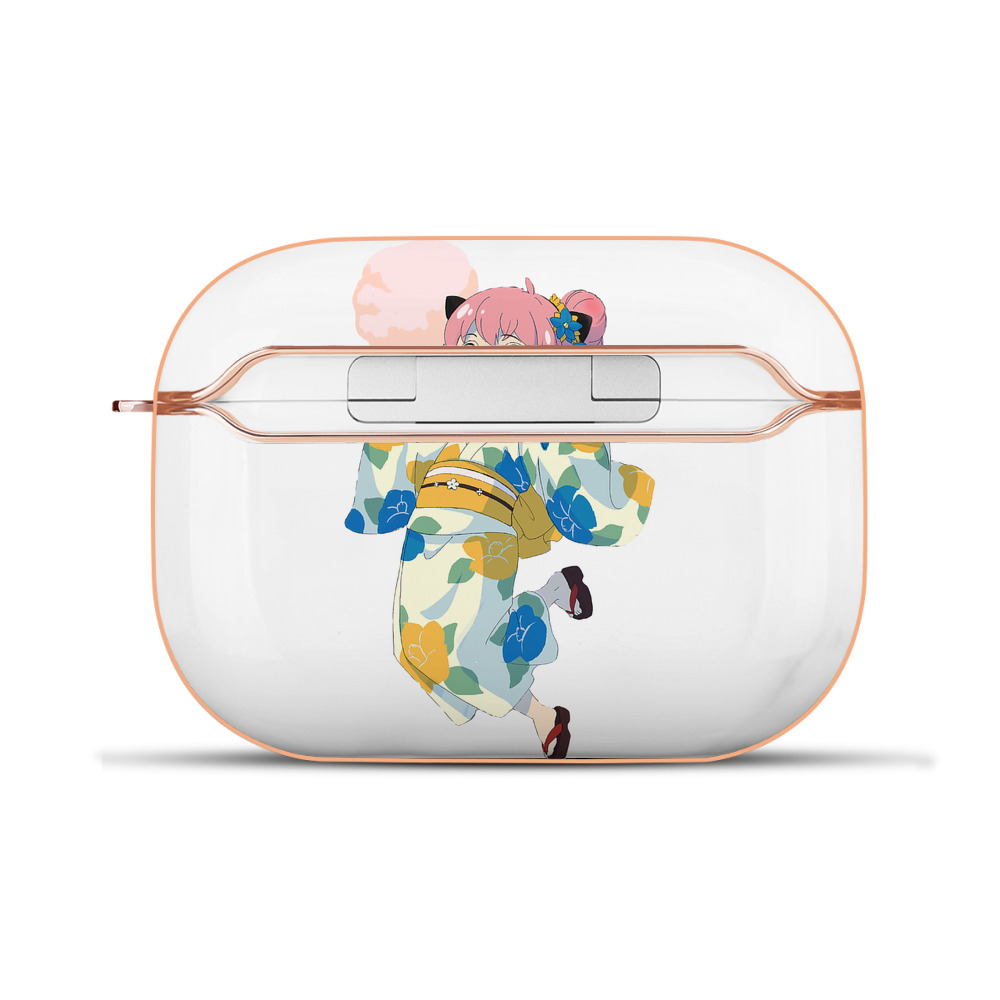 （画像用） SPY×FAMILY间谍家家酒 【AirPods Pro用】ハードシェル保護ケース｜耐衝撃・防指紋・カラビナ付き商品仕様