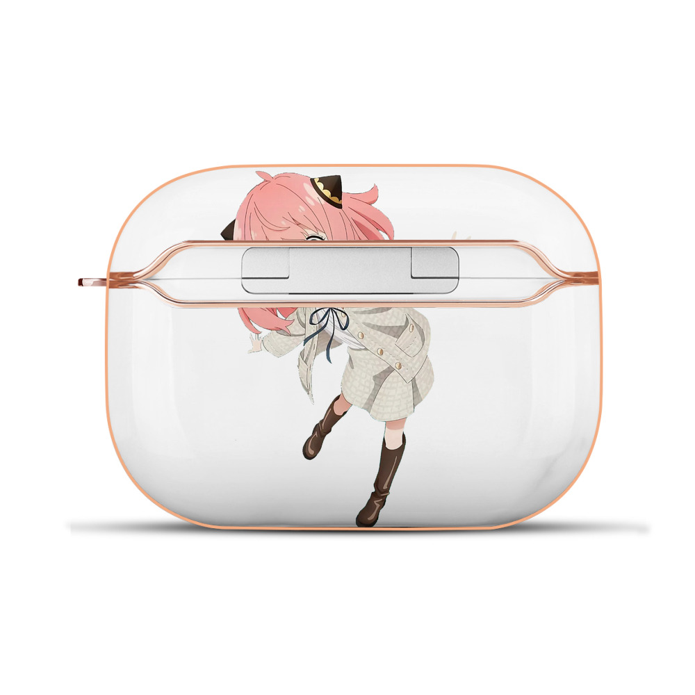 （画像用） SPY×FAMILY间谍家家酒 【AirPods Pro用】ハードシェル保護ケース｜耐衝撃・防指紋・カラビナ付き商品仕様