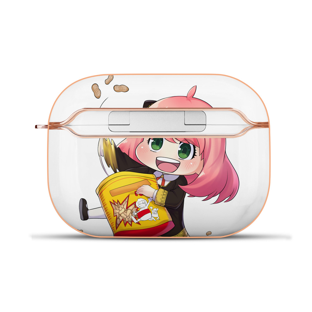（画像用） SPY×FAMILY间谍家家酒 【AirPods Pro用】ハードシェル保護ケース｜耐衝撃・防指紋・カラビナ付き商品仕様