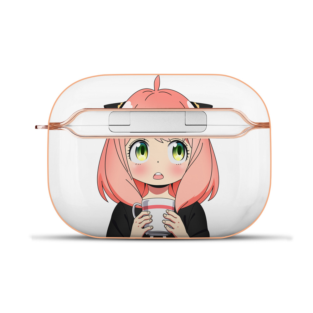 （画像用） SPY×FAMILY间谍家家酒 【AirPods Pro用】ハードシェル保護ケース｜耐衝撃・防指紋・カラビナ付き商品仕様