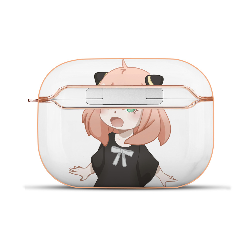 （画像用） SPY×FAMILY间谍家家酒 【AirPods Pro用】ハードシェル保護ケース｜耐衝撃・防指紋・カラビナ付き商品仕様