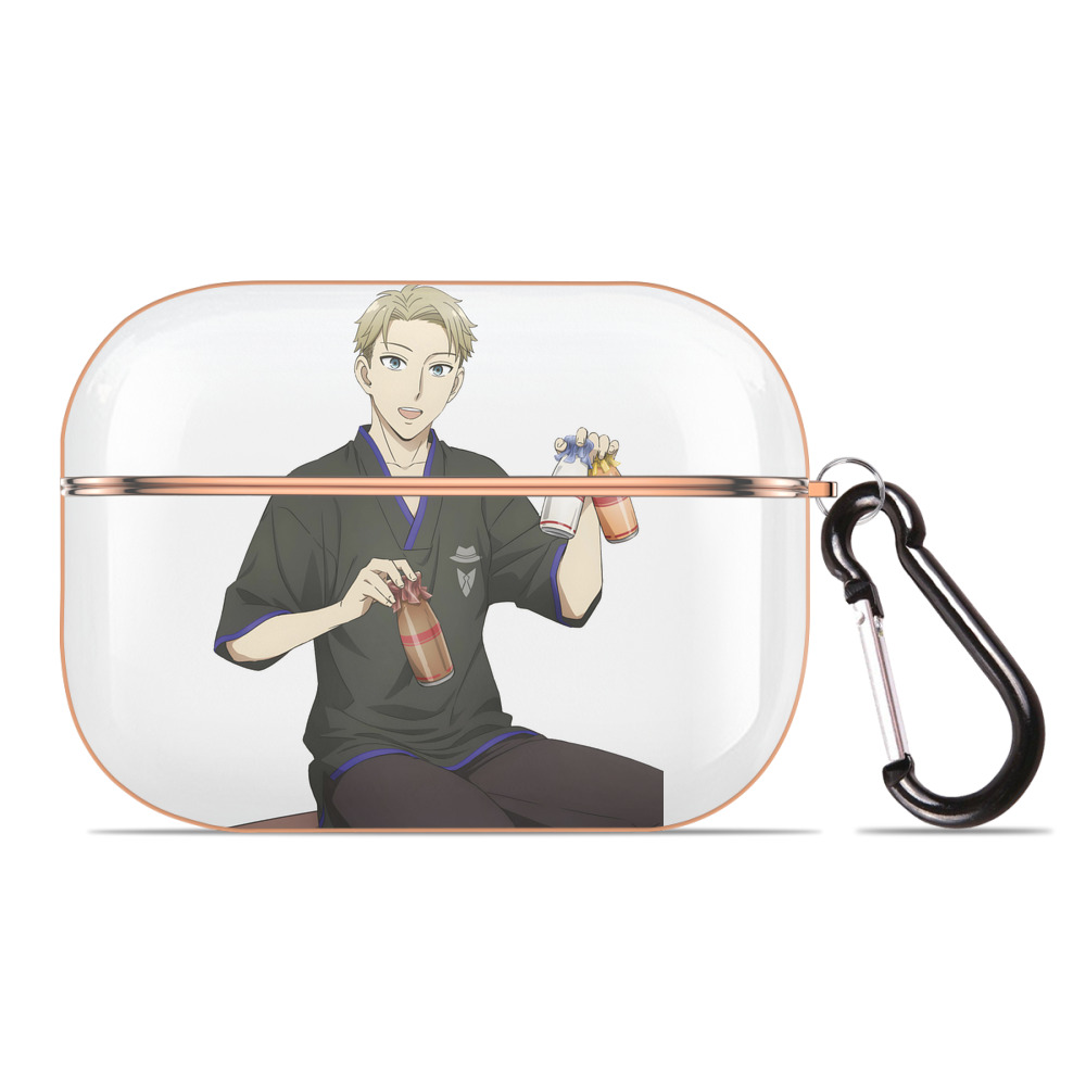（画像用） SPY×FAMILY间谍家家酒 【AirPods Pro用】ハードシェル保護ケース｜耐衝撃・防指紋・カラビナ付き商品仕様