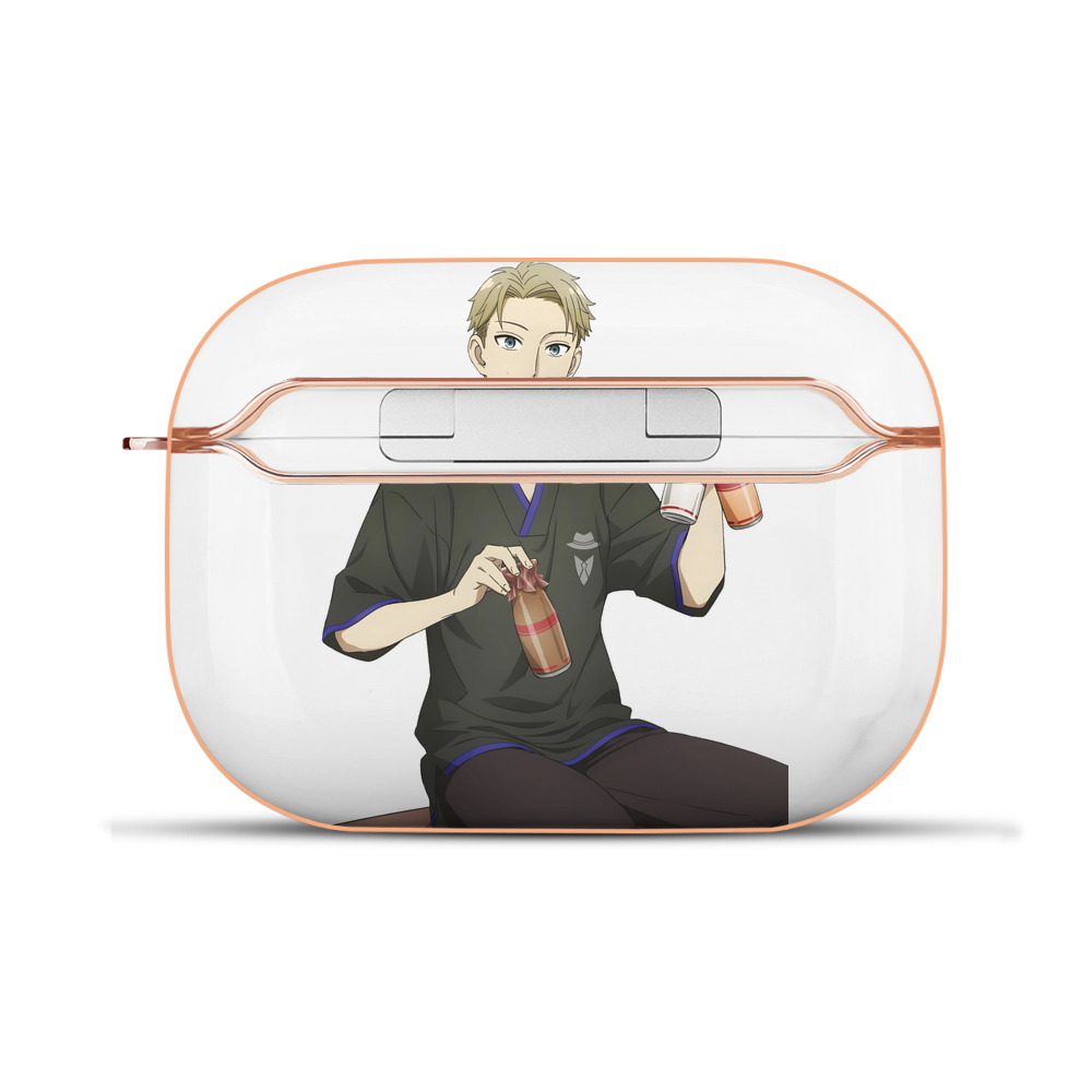 （画像用） SPY×FAMILY间谍家家酒 【AirPods Pro用】ハードシェル保護ケース｜耐衝撃・防指紋・カラビナ付き商品仕様