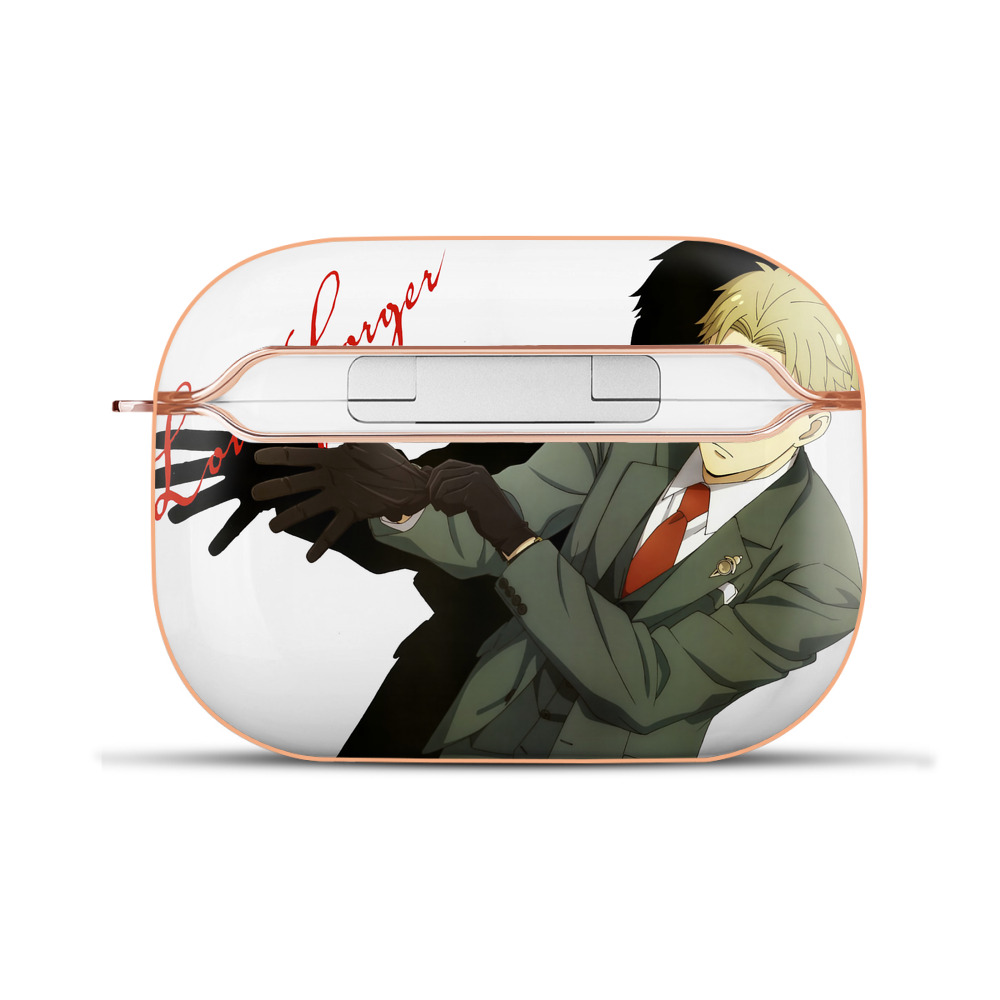 （画像用） SPY×FAMILY间谍家家酒 【AirPods Pro用】ハードシェル保護ケース｜耐衝撃・防指紋・カラビナ付き商品仕様