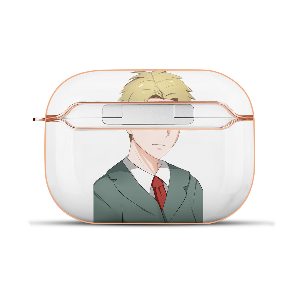 （画像用） SPY×FAMILY间谍家家酒 【AirPods Pro用】ハードシェル保護ケース｜耐衝撃・防指紋・カラビナ付き商品仕様