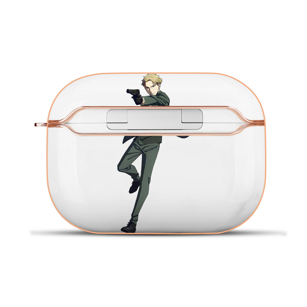 （画像用） SPY×FAMILY间谍家家酒 【AirPods Pro用】ハードシェル保護ケース｜耐衝撃・防指紋・カラビナ付き商品仕様