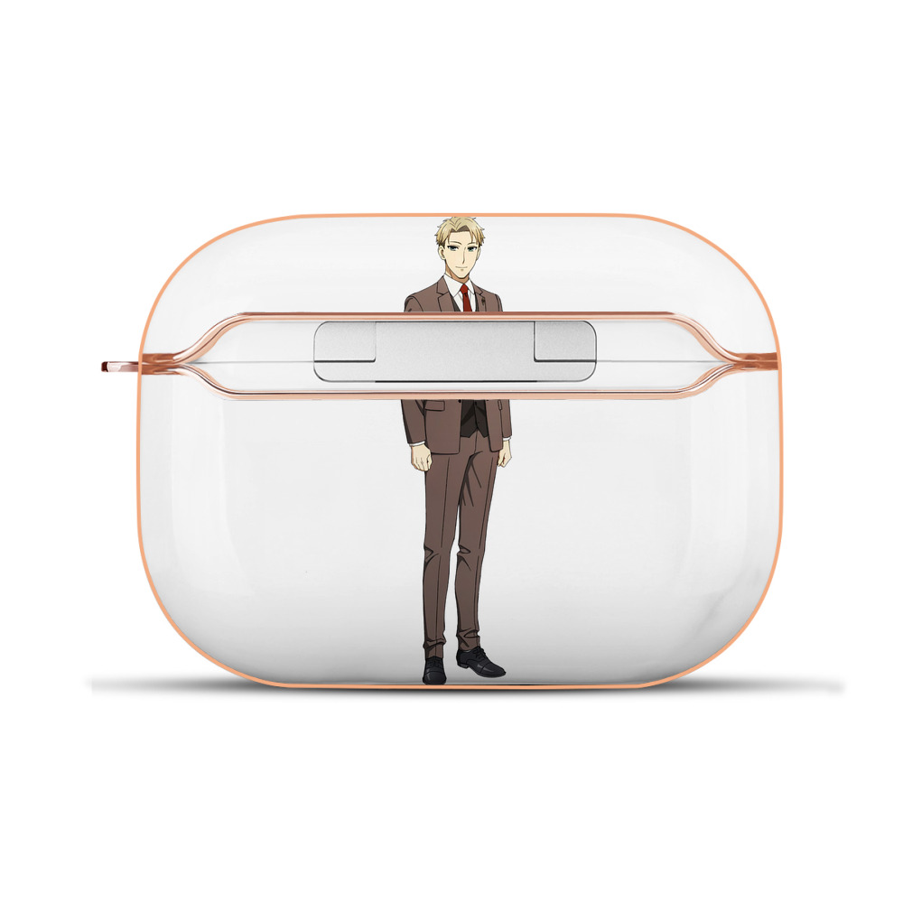 （画像用） SPY×FAMILY间谍家家酒 【AirPods Pro用】ハードシェル保護ケース｜耐衝撃・防指紋・カラビナ付き商品仕様