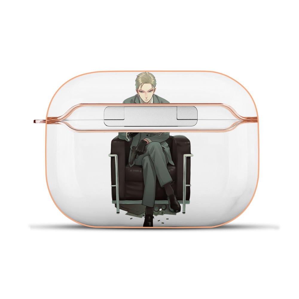 （画像用） SPY×FAMILY间谍家家酒 【AirPods Pro用】ハードシェル保護ケース｜耐衝撃・防指紋・カラビナ付き商品仕様