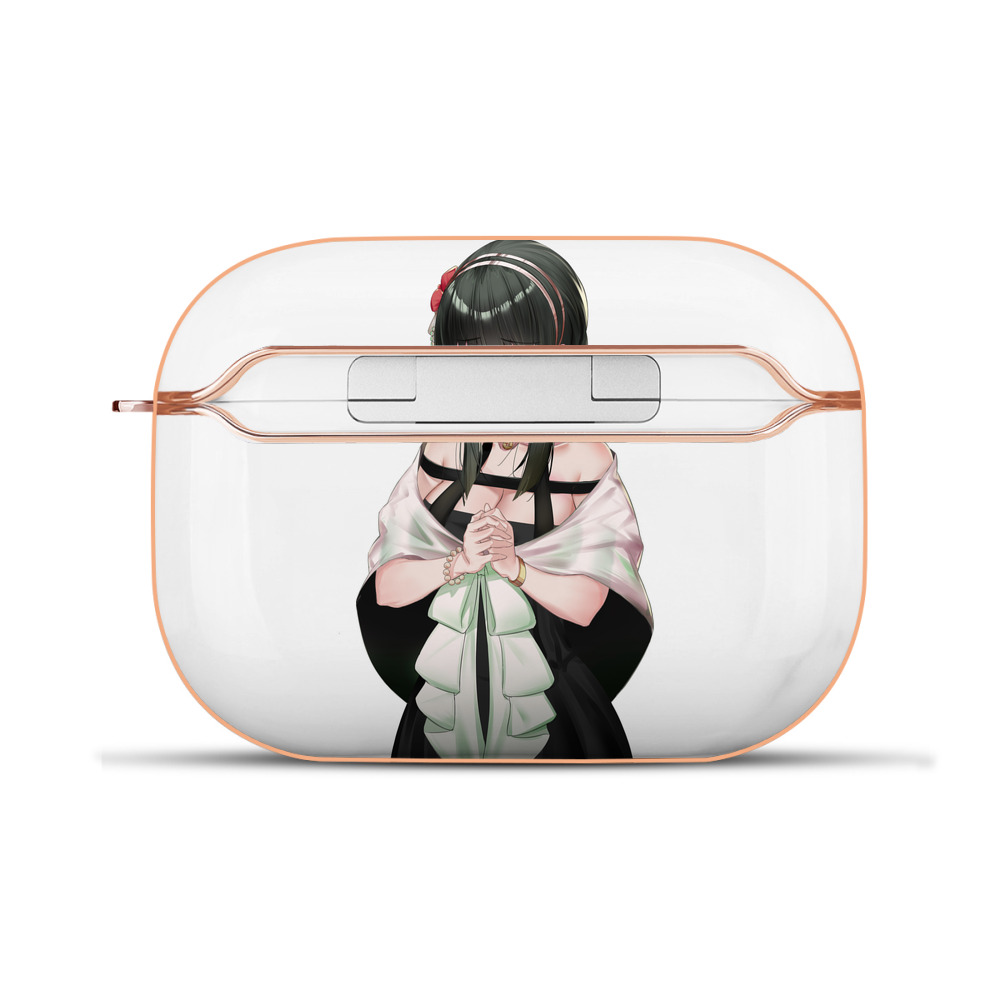 （画像用） SPY×FAMILY间谍家家酒 【AirPods Pro用】ハードシェル保護ケース｜耐衝撃・防指紋・カラビナ付き商品仕様