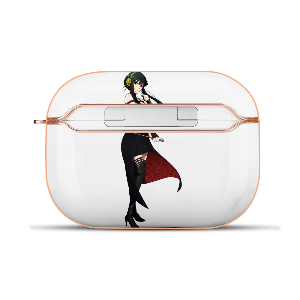 （画像用） SPY×FAMILY间谍家家酒 【AirPods Pro用】ハードシェル保護ケース｜耐衝撃・防指紋・カラビナ付き商品仕様