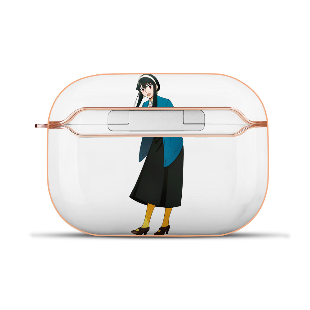 （画像用） SPY×FAMILY间谍家家酒 【AirPods Pro用】ハードシェル保護ケース｜耐衝撃・防指紋・カラビナ付き商品仕様