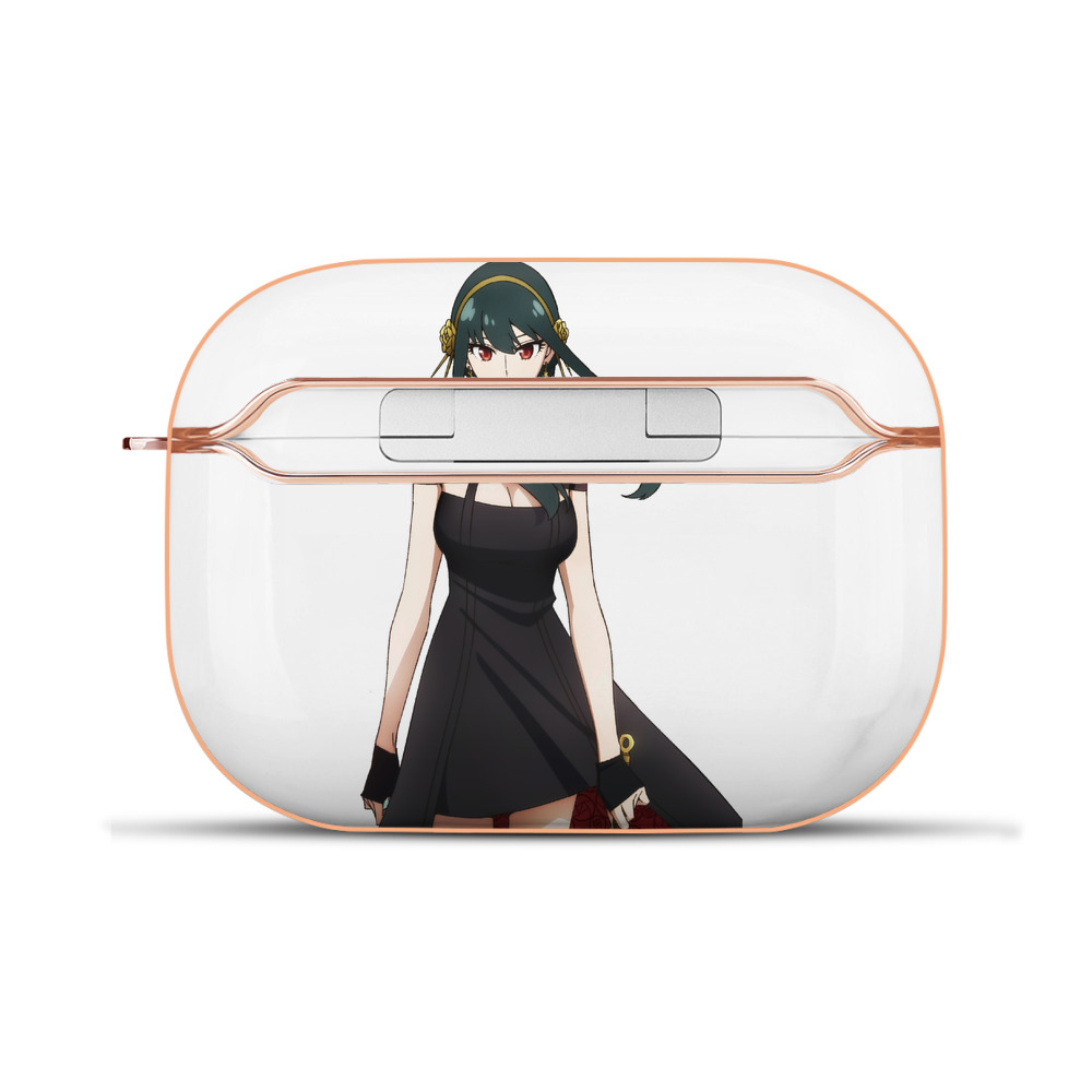 （画像用） SPY×FAMILY间谍家家酒 【AirPods Pro用】ハードシェル保護ケース｜耐衝撃・防指紋・カラビナ付き商品仕様