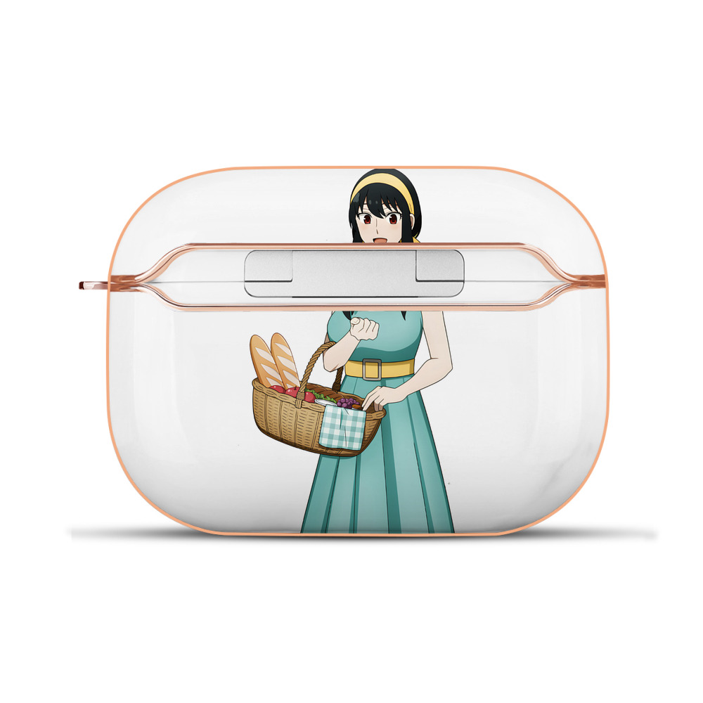 （画像用） SPY×FAMILY间谍家家酒 【AirPods Pro用】ハードシェル保護ケース｜耐衝撃・防指紋・カラビナ付き商品仕様