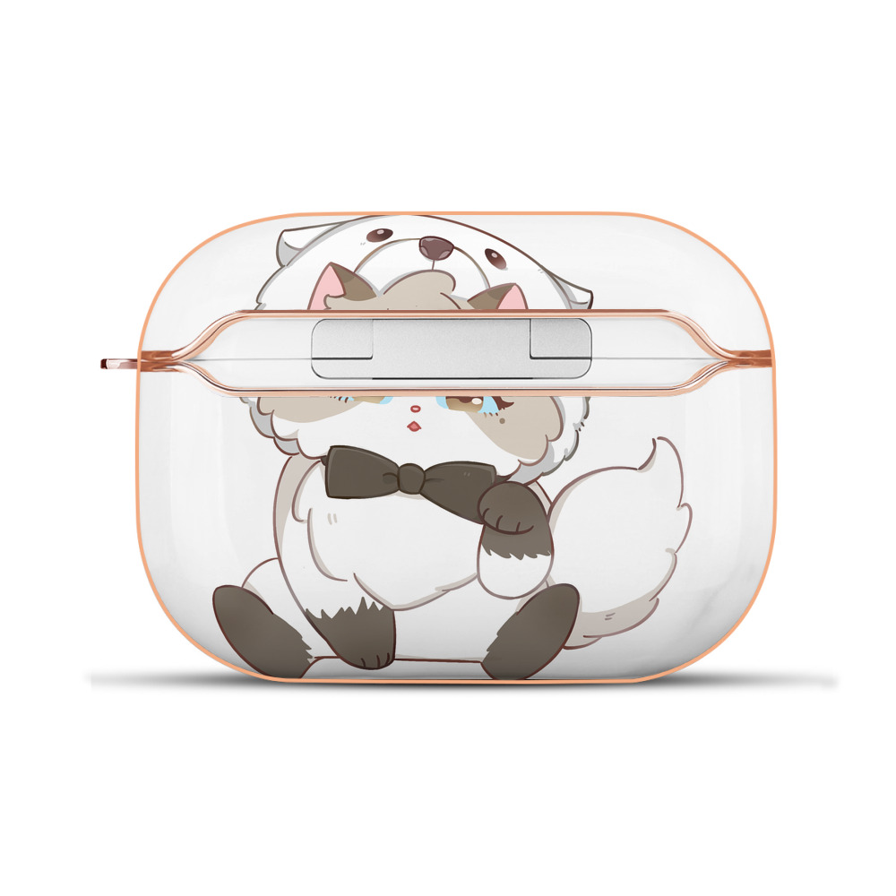 （画像用） SPY×FAMILY间谍家家酒 【AirPods Pro用】ハードシェル保護ケース｜耐衝撃・防指紋・カラビナ付き商品仕様