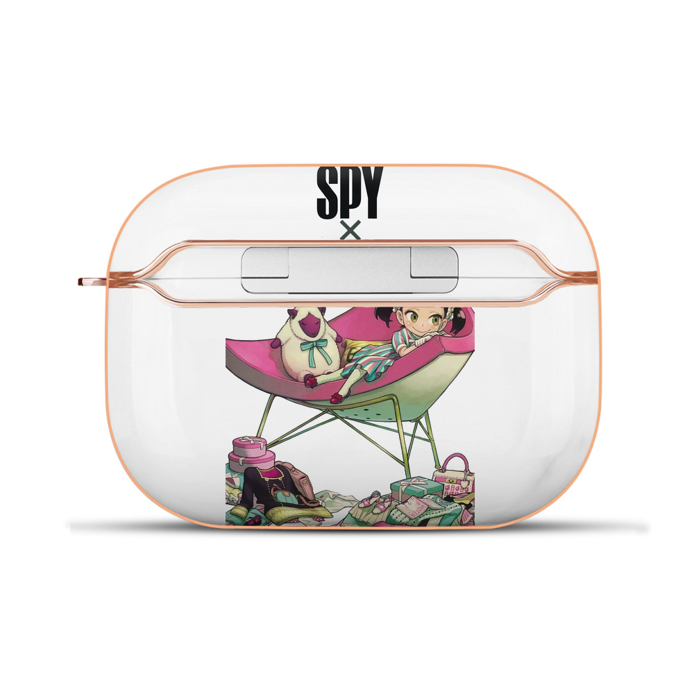 （画像用） SPY×FAMILY间谍家家酒 【AirPods Pro用】ハードシェル保護ケース｜耐衝撃・防指紋・カラビナ付き商品仕様