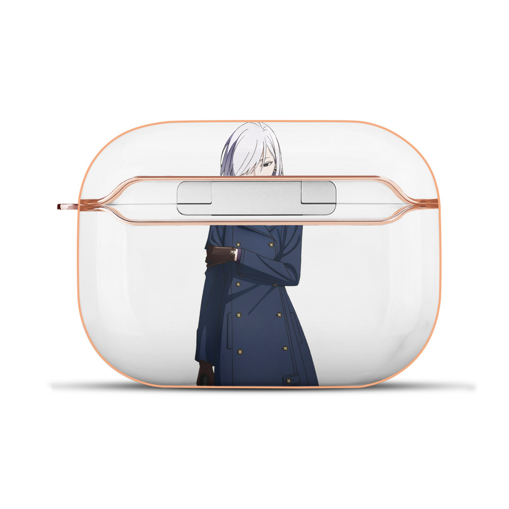 （画像用） SPY×FAMILY间谍家家酒 【AirPods Pro用】ハードシェル保護ケース｜耐衝撃・防指紋・カラビナ付き商品仕様