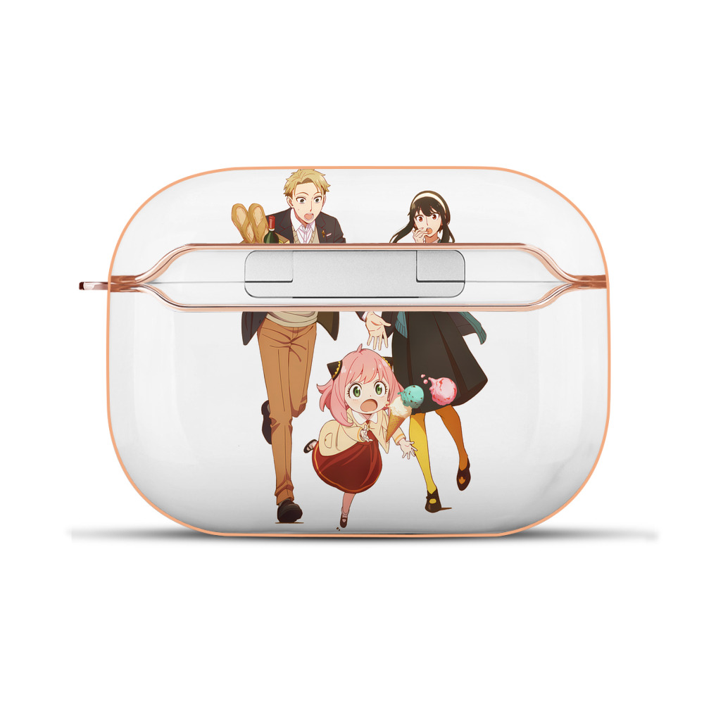 （画像用） SPY×FAMILY间谍家家酒 【AirPods Pro用】ハードシェル保護ケース｜耐衝撃・防指紋・カラビナ付き商品仕様
