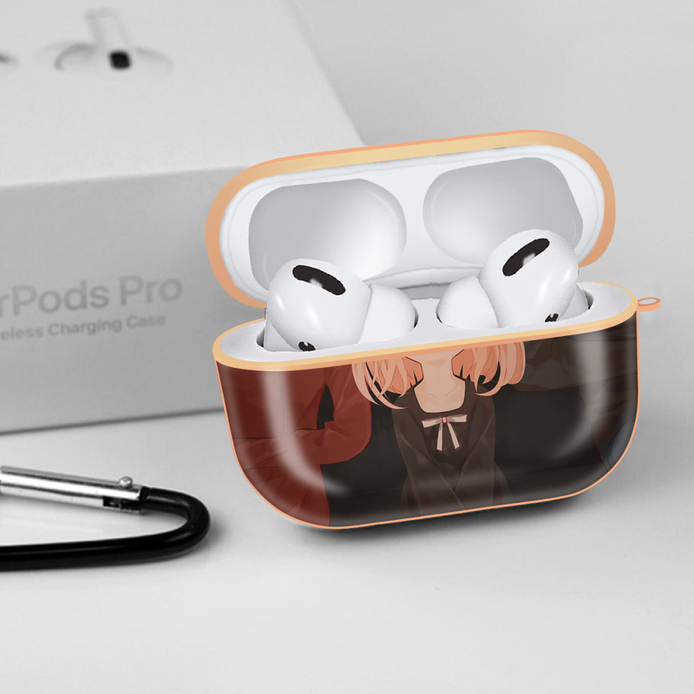 SPY×FAMILY间谍家家酒 【AirPods Pro用】ハードシェル保護ケース｜耐衝撃・防指紋・カラビナ付き商品仕様
